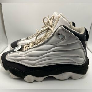 Nike Air Jordan Pro Strong White, Black  Mens Size 7
